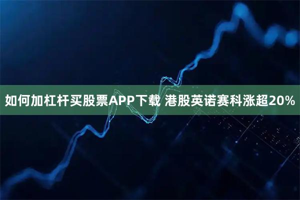 如何加杠杆买股票APP下载 港股英诺赛科涨超20%